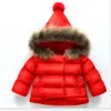 New Children's Outerwear Boy Girl Winter Warm Hooded Coat Kids Clothes Toddler Boy Girl Warm Thick Jacket