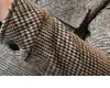 격자 무늬 재킷 남자 양모 트렌치 코트 재킷 아웃복 캐주얼 슬림 한 슬림 한 두꺼운 겨울 재킷 고품질의 스테이트웨어 윈드 브레이커 201222