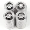 Partihandel Mink Lashes Bulk 10/20 / 50 / 100Pairs Falska ögonfransar Naturliga lång ögonfransar Ögonfranslåda Förpackning Anpassad smink