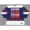 740 # 30 RICHARD BRODEUR Nordiques de Québec 1974 WHA k Maillot de hockey à domicile ou personnalisé avec n'importe quel nom ou numéro maillot rétro