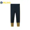 LINLING Leggings per ragazze 2020 Primavera Autunno Pantaloni per ragazze Pantaloni casual a righe laterali Bambini Leggings scarni Pantaloni per ragazzi delle ragazze LJ201019