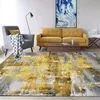 Modern Altın Gri Soyut Halı Oturma Odası Nordic tarzı kahve halı zemin halı mat masa mutfak paspas başucu koridor yatak odası