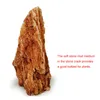 Naturalny wystrój Rium Stone Rockery Krajobrazowy akwaria Mikroporowata kość kurczaka Dobra dla roślin Wzrost 500G Y200917