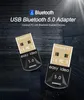 Adattatore Bluetooth 5.0 per Macbook Hub mini USB Dongle Bluetooth Ricevitore per computer Audio Musica Blue Tooth 5.0 Trasmettitore per PC Laptop Adattatori per notebook Parti