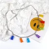 Moda bonito dos desenhos animados urso corrente colares doce cor pingente para womengirl diário jóias presentes de festa