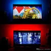 TV Backlight 80LEDs SMD5050 16.4ft 5V USB Powered Bluetooth RGB Strip kit Multi Colors Music Sync Flexible Strips with 24 Keys Controller