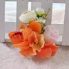 Dekorativa blommor kransar Kyunovia br￶llopskvist Corsages Armband Bride Flower Groom Bridesmaid Groomsmen Boutonniere Fe141