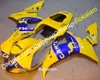 Fairings Fit For Yamaha YZF R1 02 03 YZFR1 2002 2003 R1 YZF-R1 Yellow Blue ABS Motorbike Complete Fairing (Injection molding)