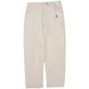 Mäns Lila 21AW Pique Field Slacks Byxor Avsmalnande Tooling Day Fashion CityBoy