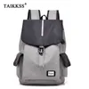 Backpack Luminous Students School Bags External USB Charge Laptop Backpacks Teenagers Casual Travel Large Capacity Business Bag