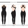 Fitness Women outfit Suit Jumpsuit Sexy Sleeveless Tracksuit Yoga Set Backless Gym Running Sportswear Leggings Workout Sport3255422