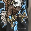 Мужские футболки 2021 летние новые новые ins супер пожарные приливы бренд 3D орла Dapeng крыло печатает высокая улица мужская свободная футболка с коротким рукавом