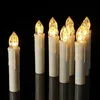 Remote LED Candles Flame Candles Battery Operated Multicolor Lamp Simulation Color Tea Light Home Wedding Birthday Decoration LJ202367