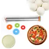 Paslanmaz Çelik Rolling Pin Ayarlanabilir Diskler Yapışmaz Çıkarılabilir Yüzük Hamur Köfte Faydalı Erişte Pizza Pişirme Araçları RRE13065