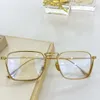 Nya glasögon Frame Women Men Designer Eyeglass Frames Designer Eyeglasses Frame Clear Lens Glasses Frame Oculos 125 med Box267D