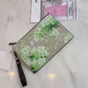 Female Bag New Flower Printing Leisure Coin Purse Handbag Hand Grasp Bag Purse Handbags For Women Wallet Envelope Zipper Clutch Messenger