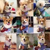 Funny Pet Guitar Player Cosplay Dog Costume Guitarist Dressing Up Party Xmas Halloween Year Clothes for Dog Cats Plus Wig 201102