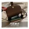 Fashion Bag 2021 New Tide High Feeling Stone Grain Single Shoulder Chain Women's Saddle Bag