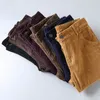 6 Couleur Hommes Épais Velours Côtelé Pantalon Décontracté Hiver Nouveau Style D'affaires De Mode Stretch Regular Fit Pantalon Homme Marque Vêtements 201113