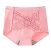 Plus Size High Waist Panties Women Soft Cotton Sexy Briefs Underwear Body Shaper Breathable Comfort Female Intimates LJ201225244w