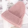 Mode frauen Winter Hüte Stricken Hut Nette Warme Schädel Stretchy Gestrickte Kappen Outdoor Dame Reise Ski Beanie Cap WQ41-WLL