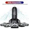 4 Ports Multi USB Car Charger 48W Quick 7A Mini Fast Charging QC3.0 For iPhone 12 Xiaomi Huawei Mobile Phone Adapter Android Devices