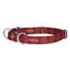 Double D Ring Pet Print Dog Collar Polyester Adjustable Martingale Collars Soft Comfortable Breathable Pattern For Dogs LJ201109