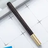 Stylish and simple mahogany pens Holiday gifts Brass and wood pens signature pens office stationery T3I51627
