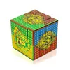 Rökningstillbehör 6 sidor trycker rubik039s kubrökkvarn 60mm diameter metall rökkvarnar3468009