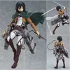 Anime Attack on Titan 203 Mikasa Ackerman Figma Action 15CM PVC Figure Model Toy Figurine Doll Collectible Q12178054744