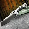 Tactical Spring Assisted Open Camping Survival Pocket Knife CKT 5190 Gentleman's Folding Knife 3.107 \\ Satin Plain Blade