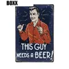 2021 Grappig Bespaar Water Drink Bier Vintage Tin Borden Retro Reclame Tin Plaat Huis Cafe Bar Restaurant Club Winkel Muur Poster Dec1282580