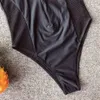 2019 Tek Parça Mayo Kostümleri Fermuar Mayo Kadın Banyo Suits Siyah Yeşil Yüzmek Giyim Push Up Bodysuit Mayo Monokini T200708
