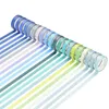 60 Pcs/Set Basic Solid Color Washi Tape Rainbow Masking Tape Decorative Adhesive Tape Sticker Scrapbook Diary Stationery