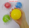 Boules de plafond Luminescent Stress Soulagement Stick Sticky Glow Stick sur le mur et tombe lentement Squishy Glow Toys Decompression Ball DHL Free