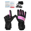 Ski Gloves Winter Motorcycle Water-resistant Heated Motorbike Racing Riding Touch Screen Battery Powered