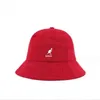 Kangur Kangol kapelusz rybaka kapelusz przeciwsłoneczny haftowany ręcznik materiał 3 rozmiary 13 kolorów japoński Ins Super Fire Hat AA220312