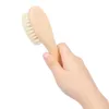 Nouvelle brosse à cheveux pour bébé peigne en bois poignée nouveau-né brosse à cheveux peigne pour nourrissons en laine douce du cuir chevelu en laine douce8960917