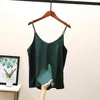 Women's Blouses & Shirts 2022 Spaghetti Strap Top Tank Blouse Women Camis Sleeveless Satin Silk Halter Tops Sexy Summer Camisole Blusa