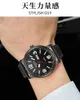 Watches 2021 New Men's Watches European and American Big Dial Fashion Trend Personality Men's Watches Factory Wholesale