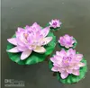 Diameter 60cm Large artificial lotus flower Floating pool decoration six color in stock free shipping