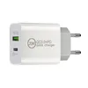 20W PD QC 3.0 Dual USB Charger Quick Charge Adapter EU US Plug Type C Fast Chargers Power Delivery Mobile Phone