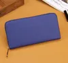 Hot Sell Wholesale Lady Long Wallet Multicolor Coin Purse Card Holder Original Women Classic Zipper Pocke Pocke