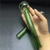 Big size 8 inch large oil burner pipes Glass Oil nail Pipe colorful free ship 50mm bubbler smoking water pipe