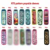 15 Style Reusable Popsicle Holders Popsicle Bags Freezer Ice Pop Sleeves Antifreezing Ice Pop Holders Neoprene Insulator Sleeves