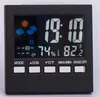 Haushalts-Farbbildschirm-Thermometer, Elektronik, Wetter, Digitalanzeige, Multifunktionsuhr, Heimdekoration, Gadgets, Hygrometer, Neu, 9 5 ms F2