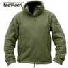 Tacvasen Winter Airsoft 군사 재킷 남자 양털 전술 재킷 열 후드 재킷 코트 가을 겉옷 남성 의류 3xl 201128