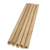 Picknick resebubble te bambu rör engångsdrickning halm 100% biologiskt nedbrytbar naturlig miljövänlig rwtmi