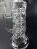 Kalın Temizle Cam Bong Nargile Ile Filtre Sigara Boru Shisha Yağı Dab Rig ile 14mm Eklem