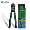 Laoa 8 "Bolt Clipper Cr-Mo Steel Wire Cutters Arbetsbesparing Trådtänger Round Nose Sax Y200321